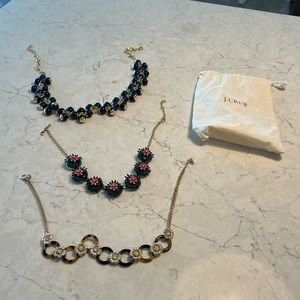 Like new J.Crew necklaces this price is for all three